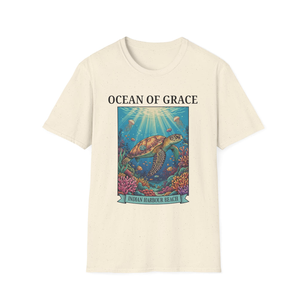 Ocean of Grace Sea Turtle Indian Harbour Beach - T-Shirt