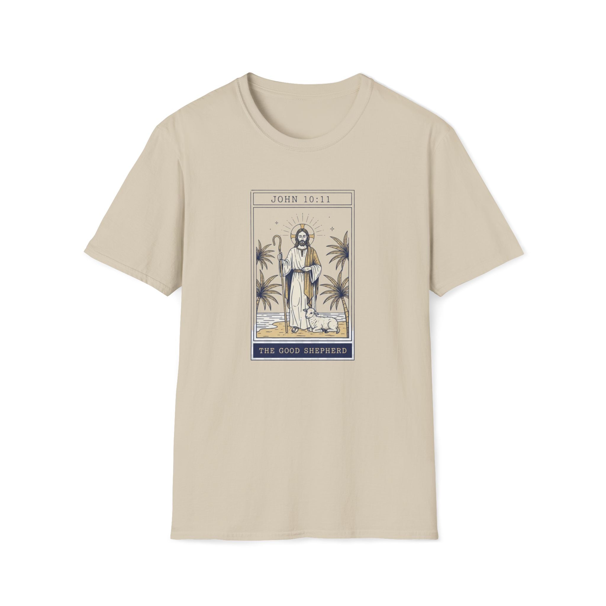 John 10:11 The Good Shepherd Card T-Shirt