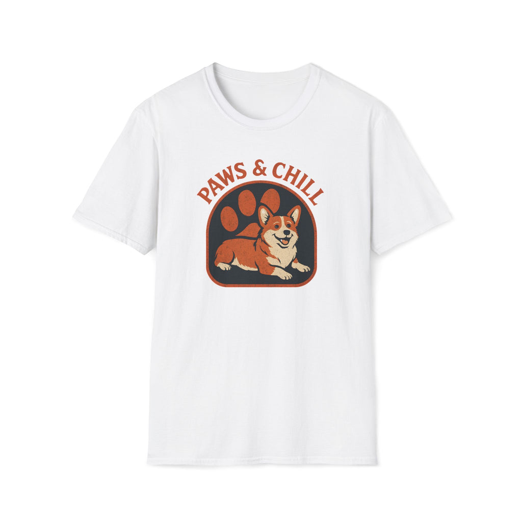 Corgi Paw Print T-Shirt
