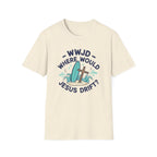 WWJD Where Would Jesus Drift? T-Shirt