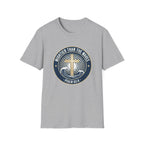 Mightier Than The Waves Psalm 93:4 Badge - T-Shirt