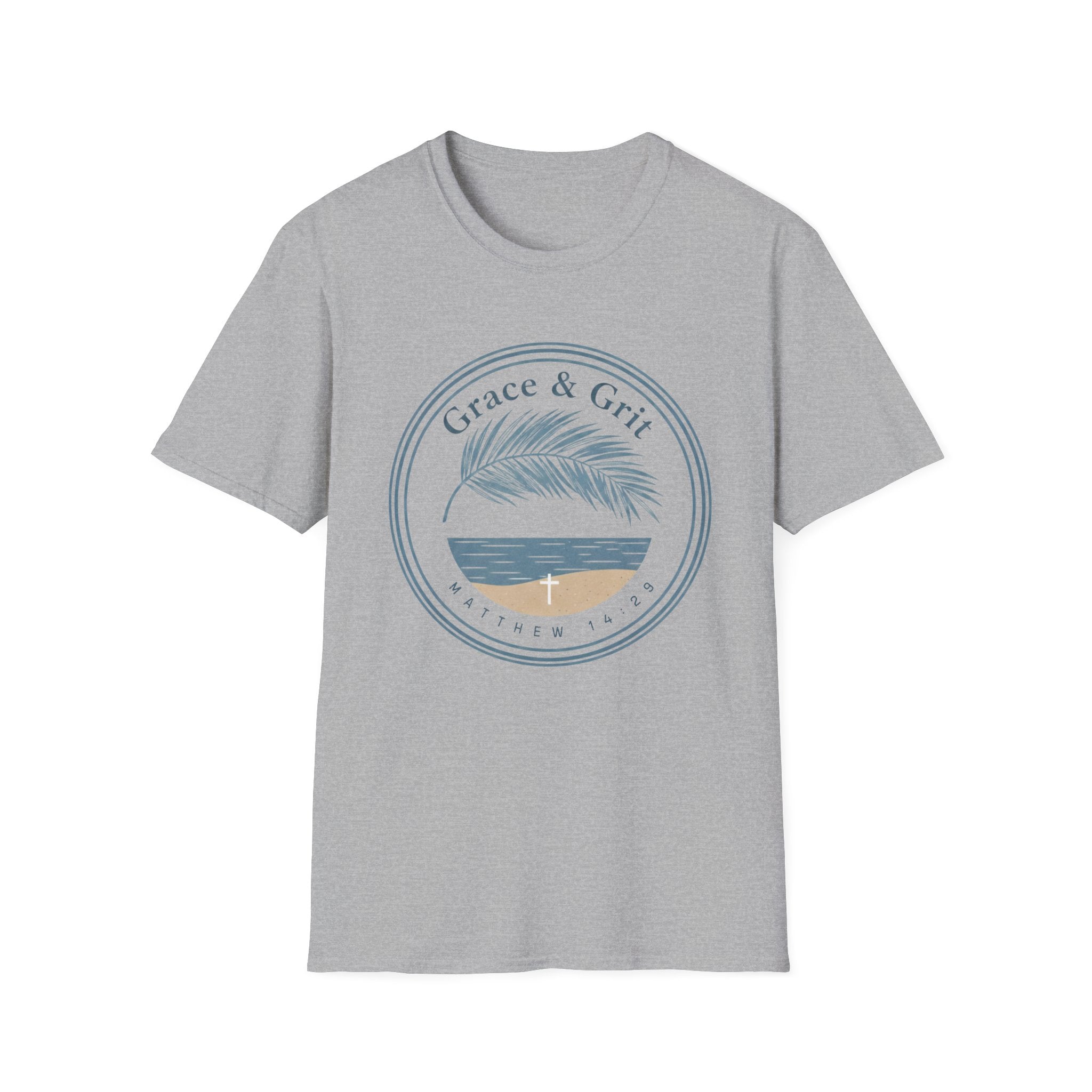Grace & Grit Beach Palm Leaf - T-Shirt
