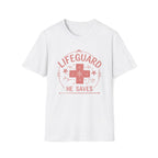 Lifeguard He Saves Pink T-Shirt