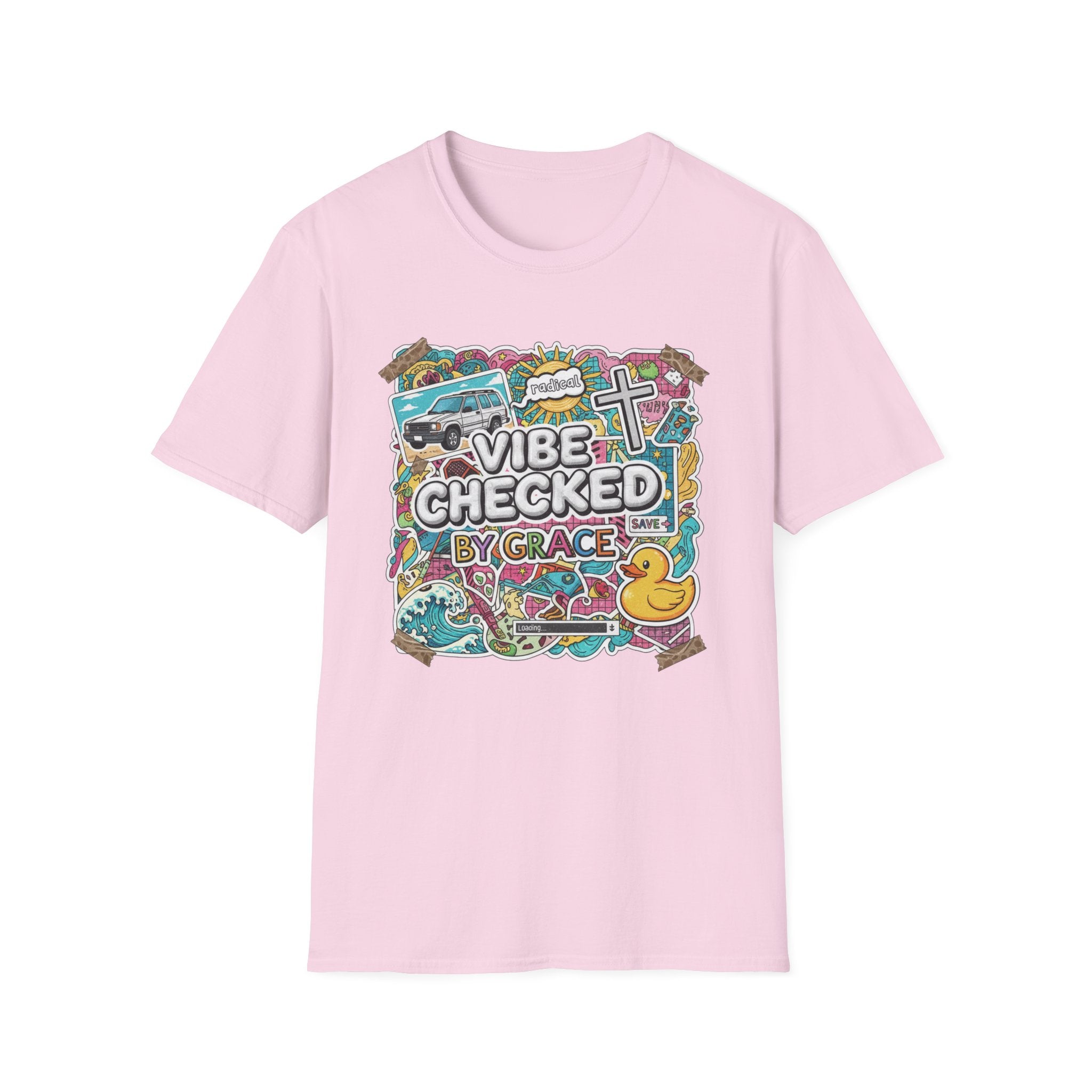 Vibe Checked By Grace Scrapbook - T-Shirt