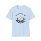 Mightier Than the Waves Psalm 93:4 Faith Waves T-Shirt