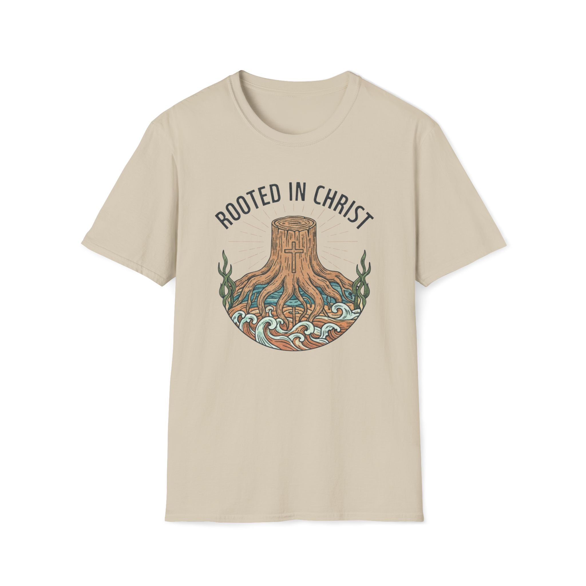 Rooted In Christ Tree Waves