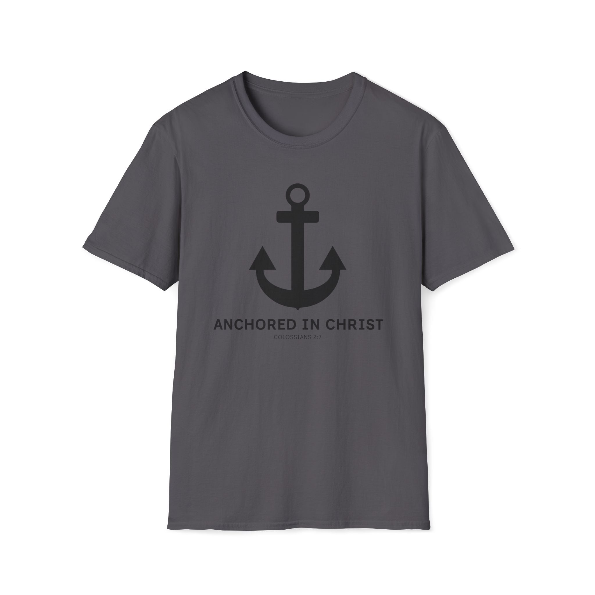 Anchored In Christ Anchor Graphic T-Shirt