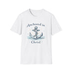 Anchored In Christ Anchor Cross - T-Shirt