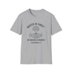 Rooted in Christ My Anchor & Strength T-Shirt