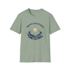 Mightier Than the Waves Psalm 93:4 Faith Waves T-Shirt
