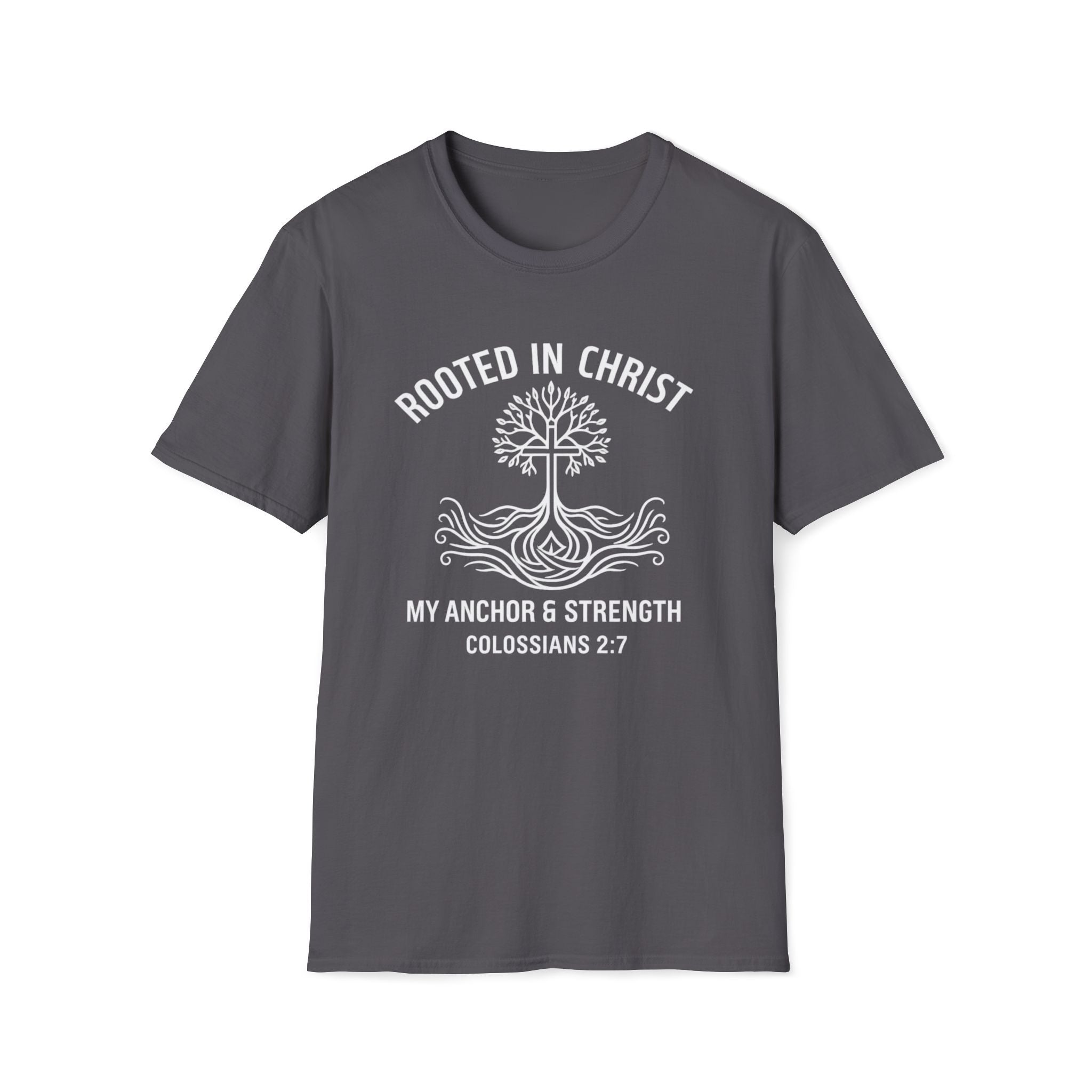 Rooted in Christ My Anchor & Strength T-Shirt