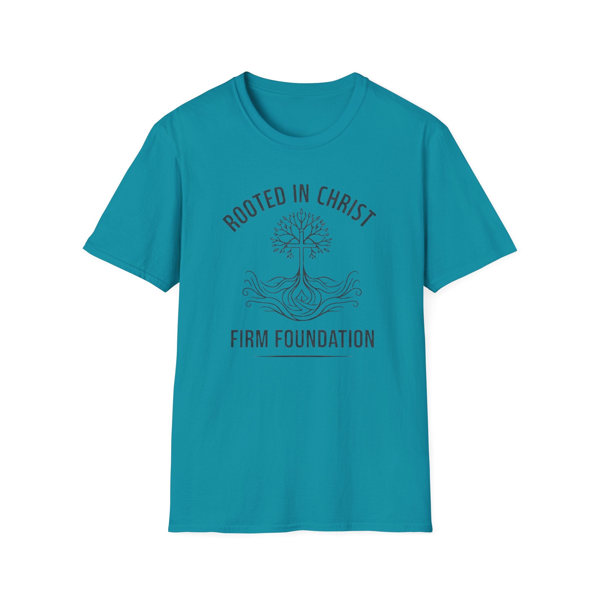 Rooted in Christ Firm Foundation - T-Shirt
