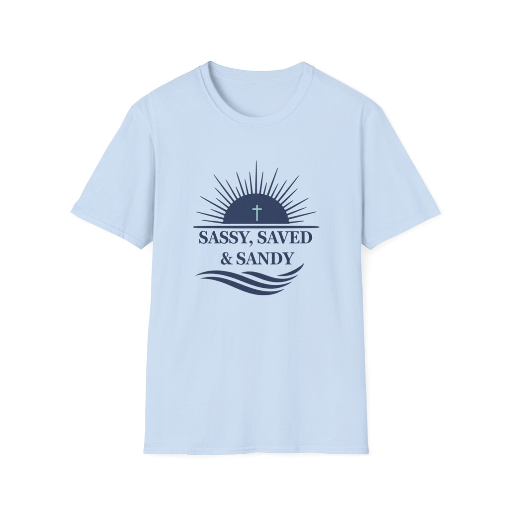 Sassy Saved Sandy Ocean - T-Shirt