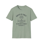 Rooted in Christ My Anchor & Strength T-Shirt