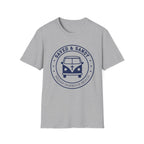 Saved & Sandy Indian Harbour Beach Van Design - T-Shirt
