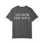 ANCHOR THE SOUL — Back Print Christian T-Shirt