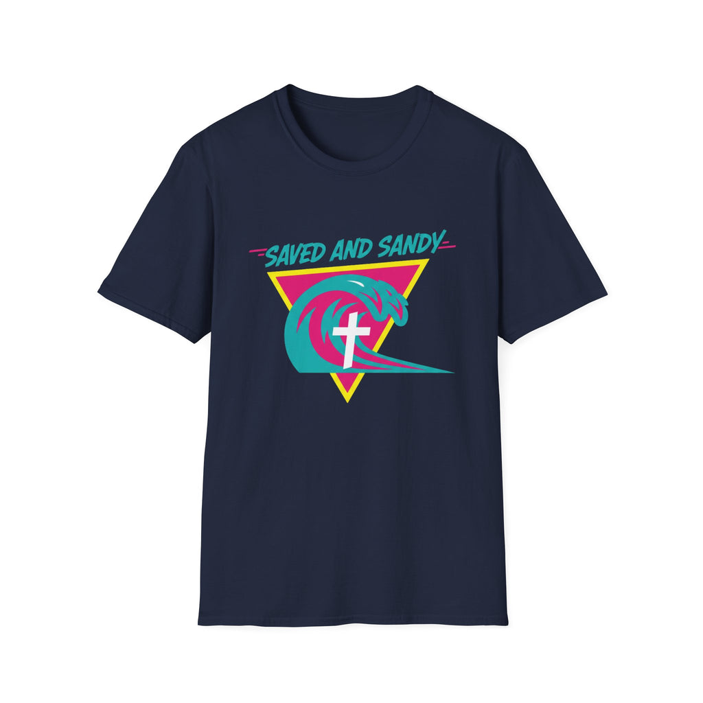 Saved and Sandy Neon - T-Shirt