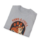Corgi Paw Print T-Shirt