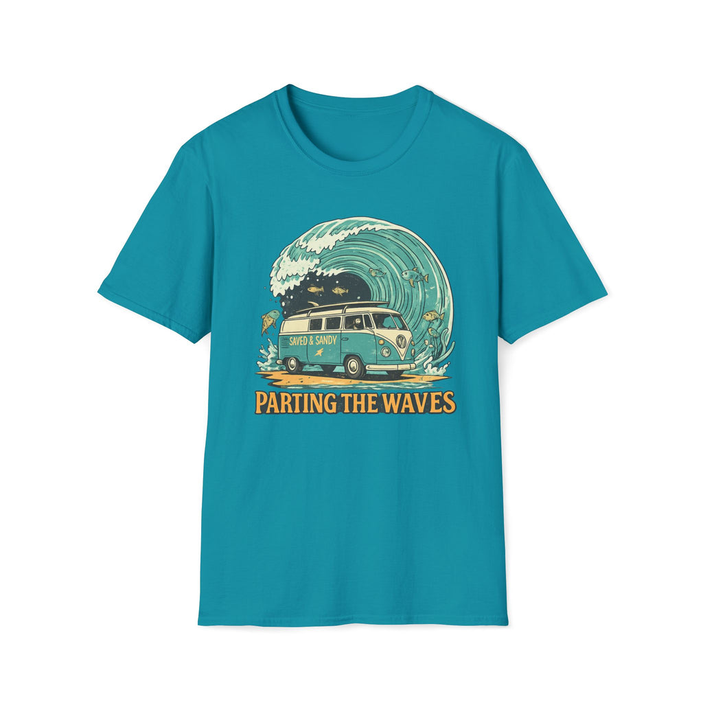 Parting the Waves Van Fish T-Shirt