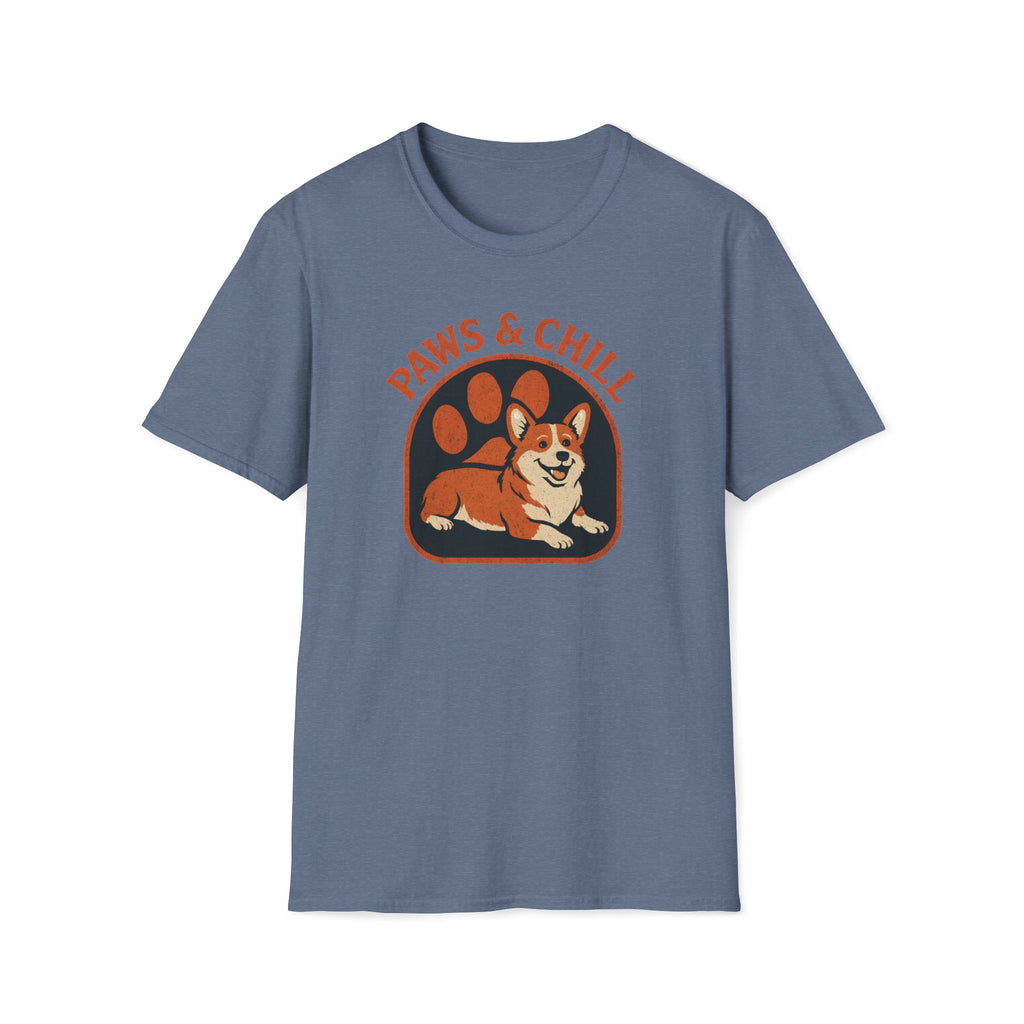 Corgi Paw Print T-Shirt
