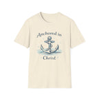 Anchored In Christ Anchor Cross - T-Shirt