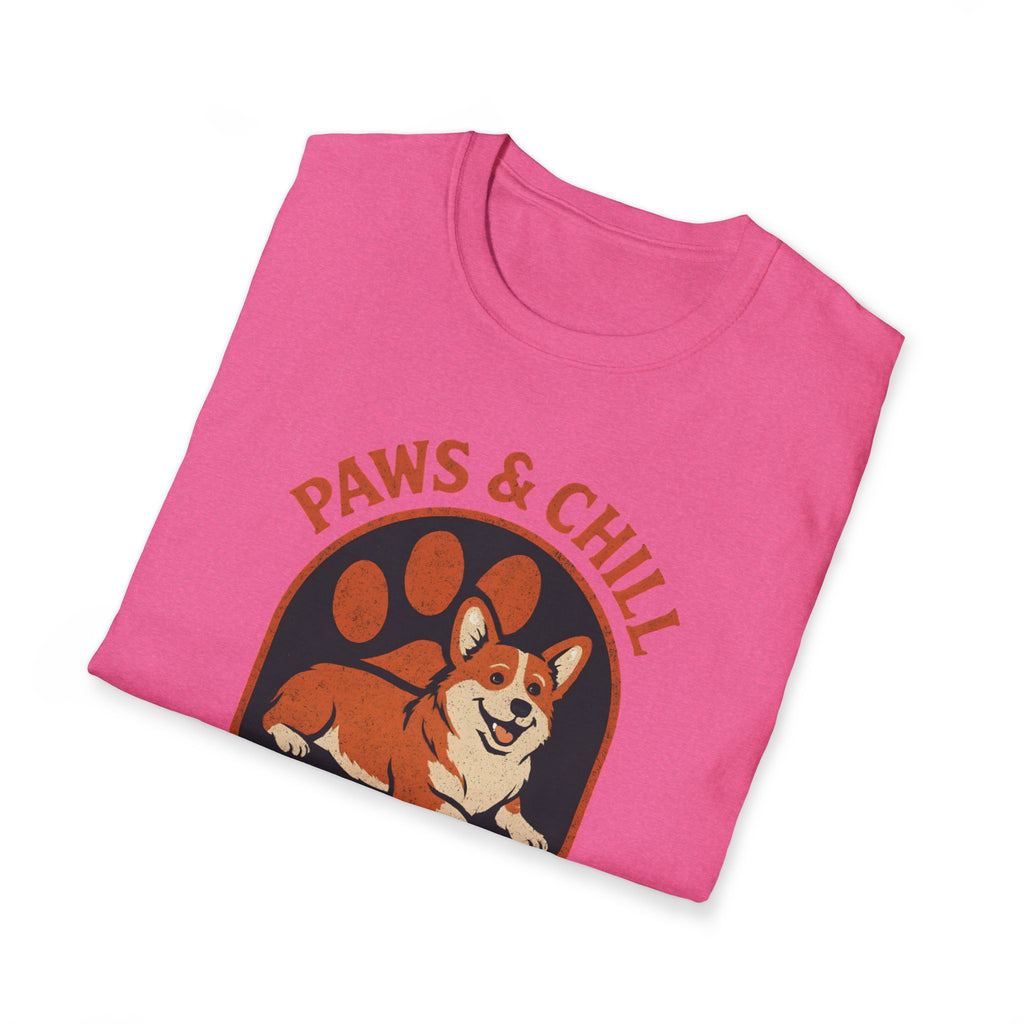 Corgi Paw Print T-Shirt