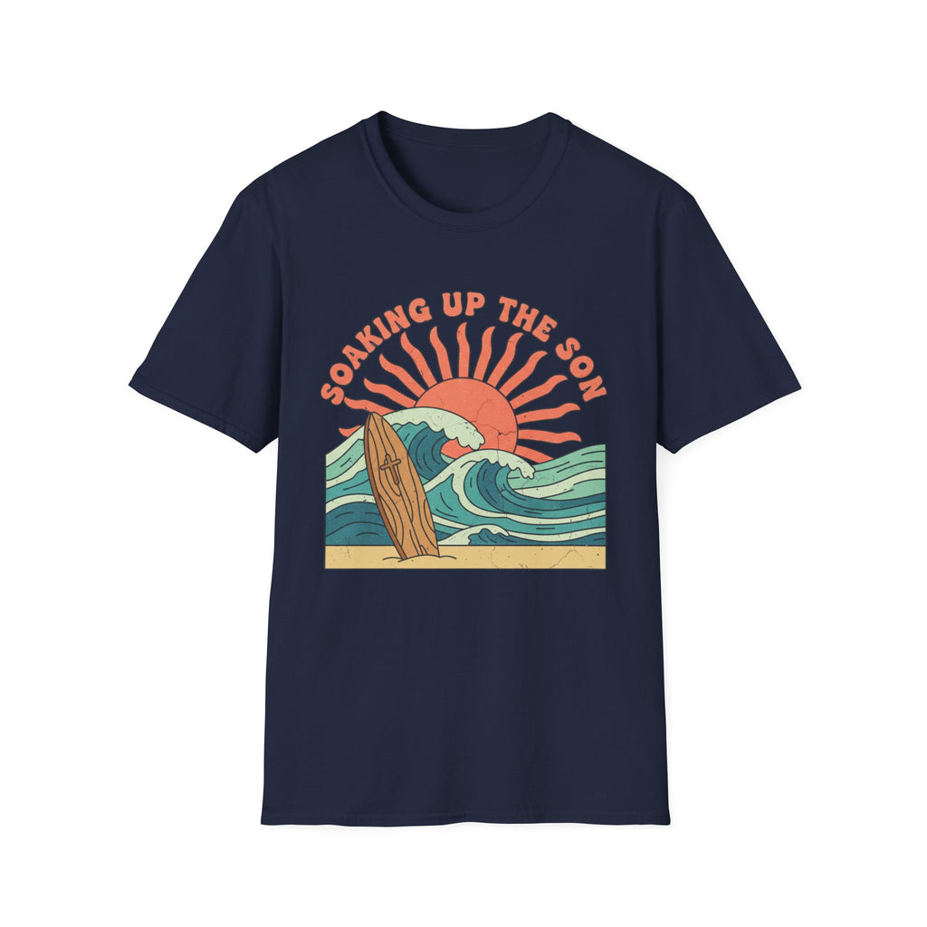 Soaking Up The Son Retro - T-Shirt