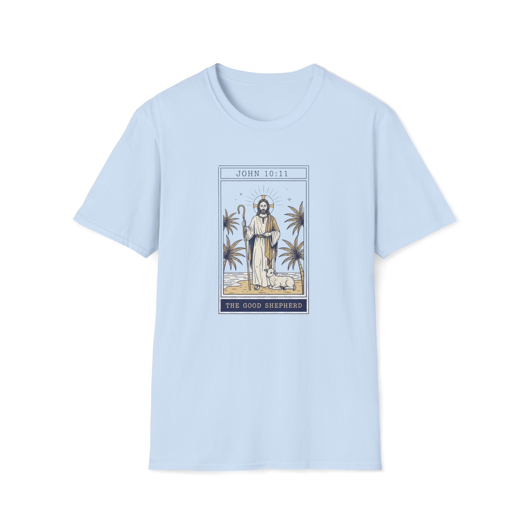 John 10:11 The Good Shepherd Card T-Shirt