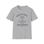 Rooted in Christ Firm Foundation - T-Shirt