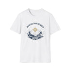 Mightier Than the Waves Psalm 93:4 Faith Waves T-Shirt