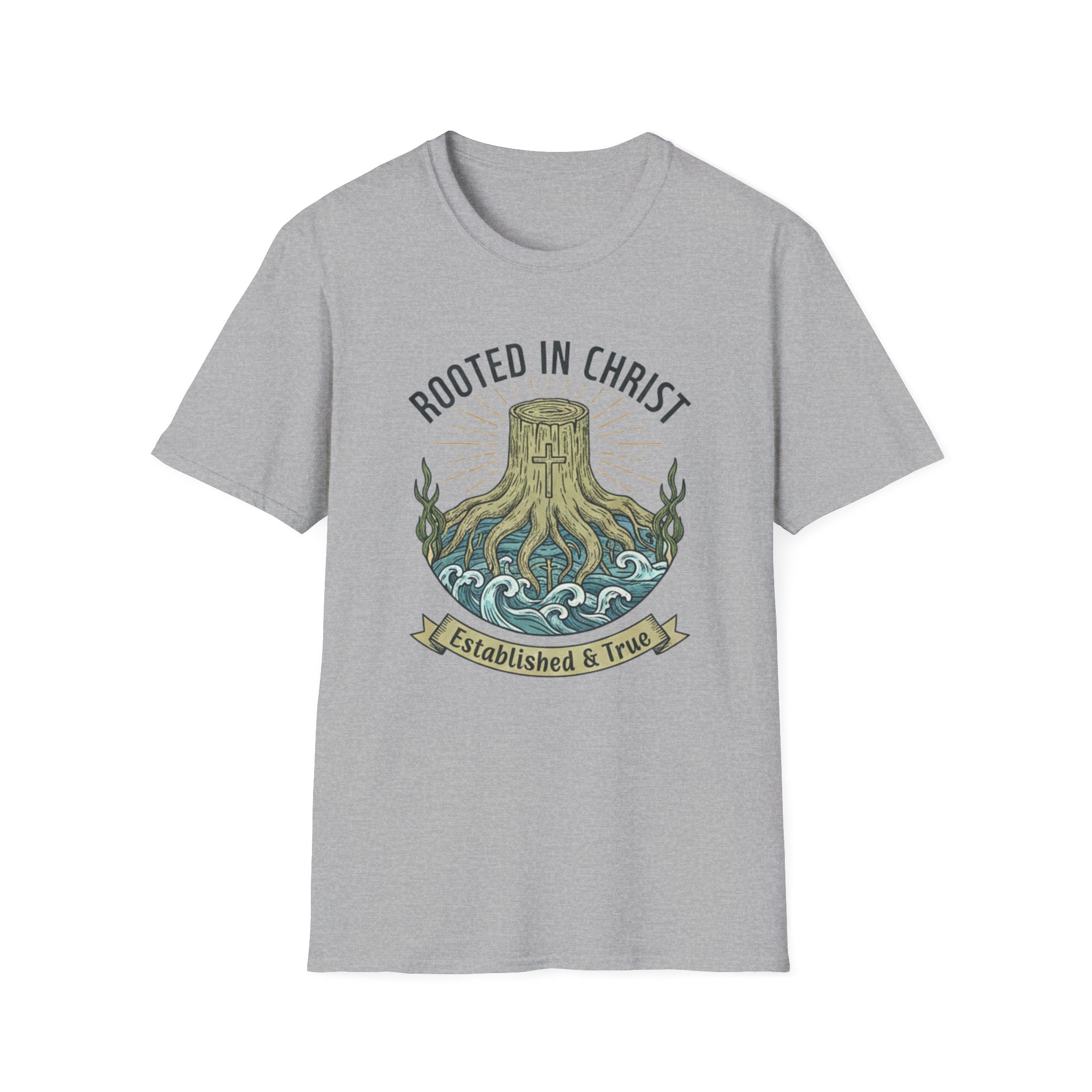Rooted in Christ Established & True - T-Shirt