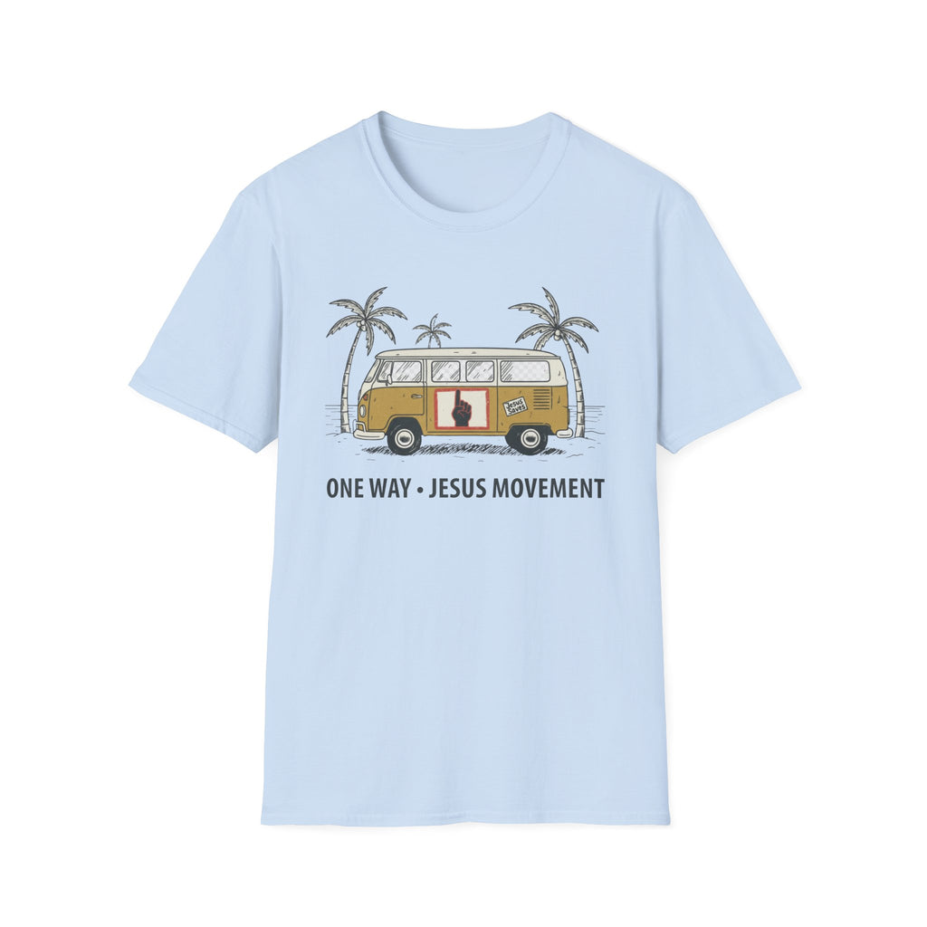 One Way Jesus Movement Van - T-Shirt