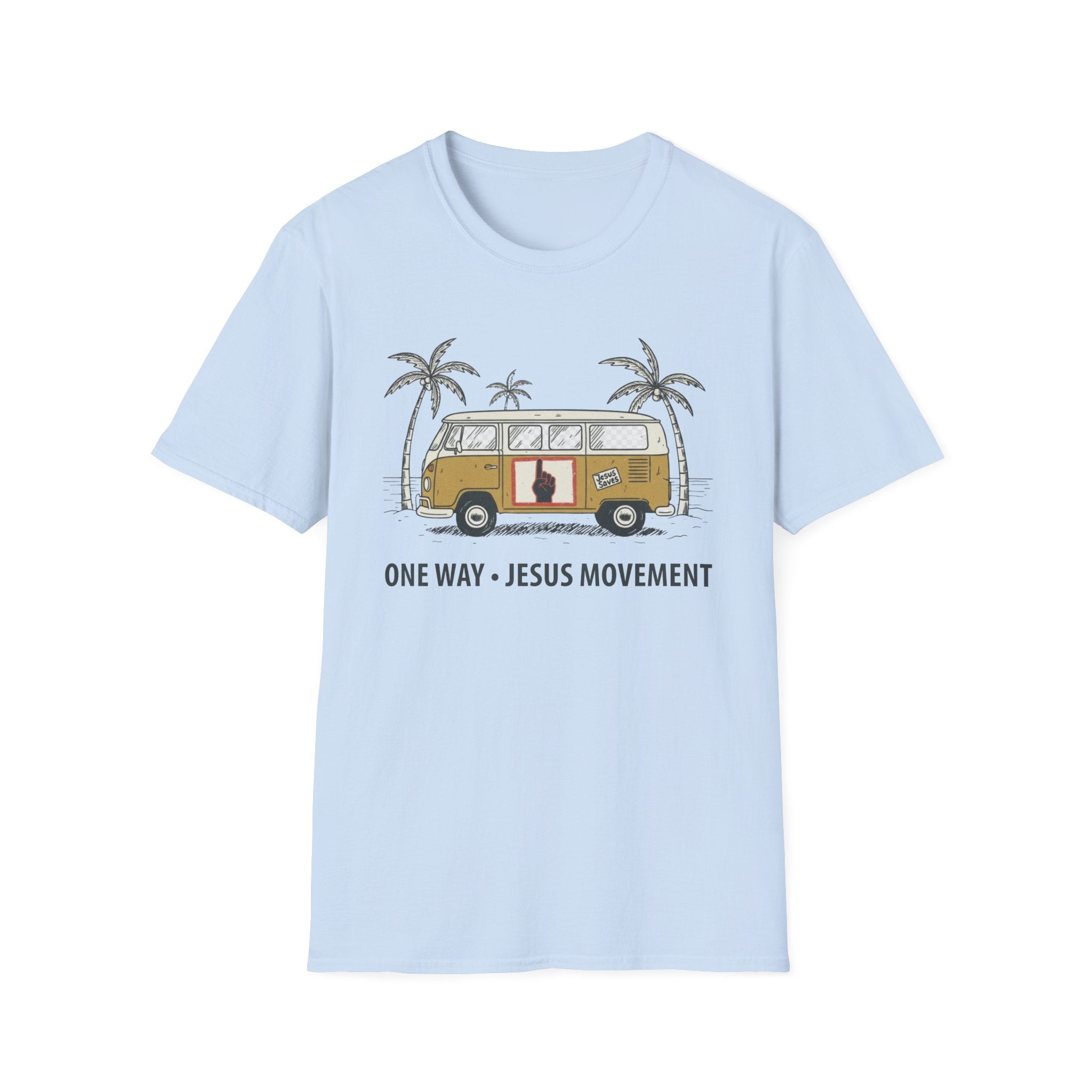 One Way Jesus Movement Van - T-Shirt