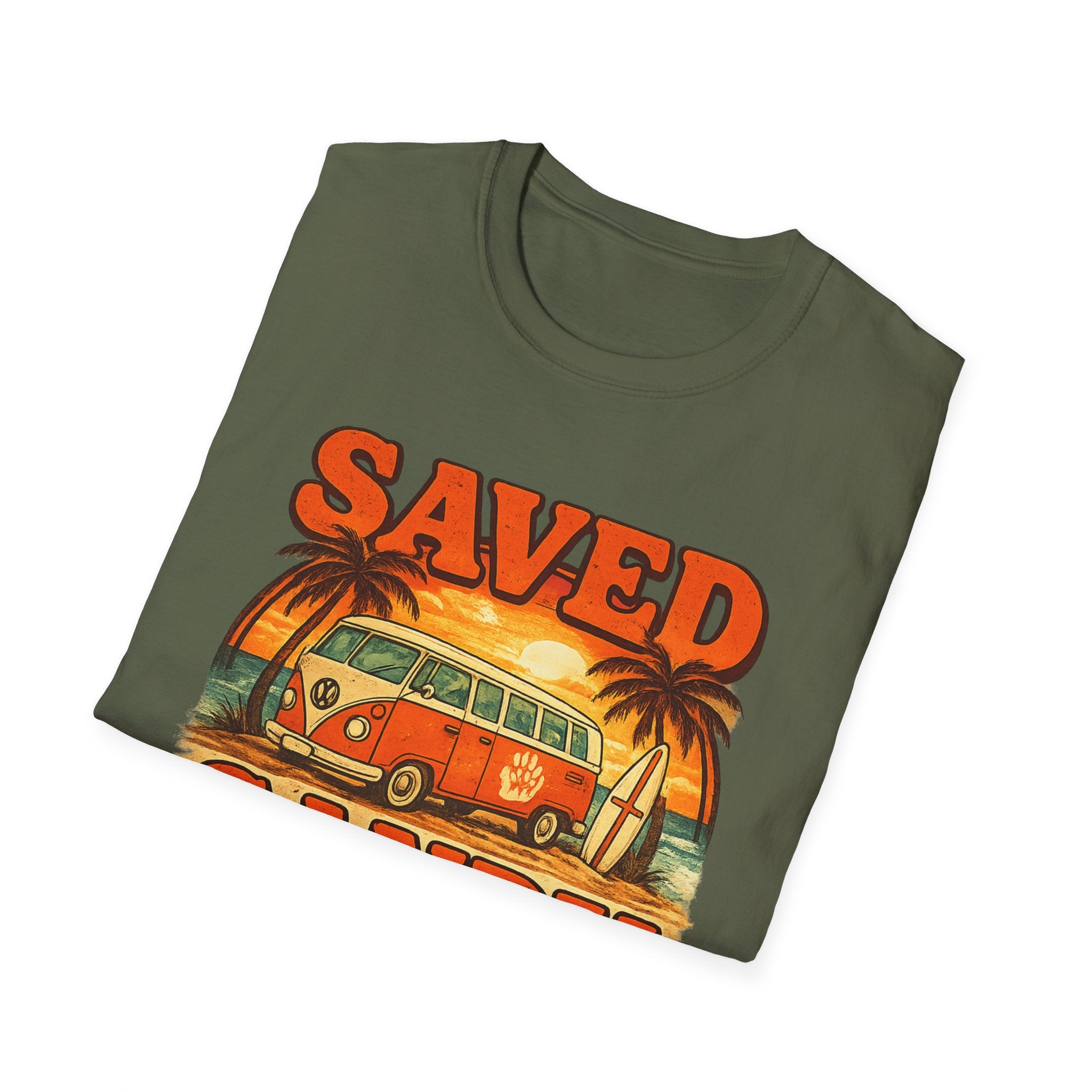 Jesus Movement Saved and Sandy - T-Shirt