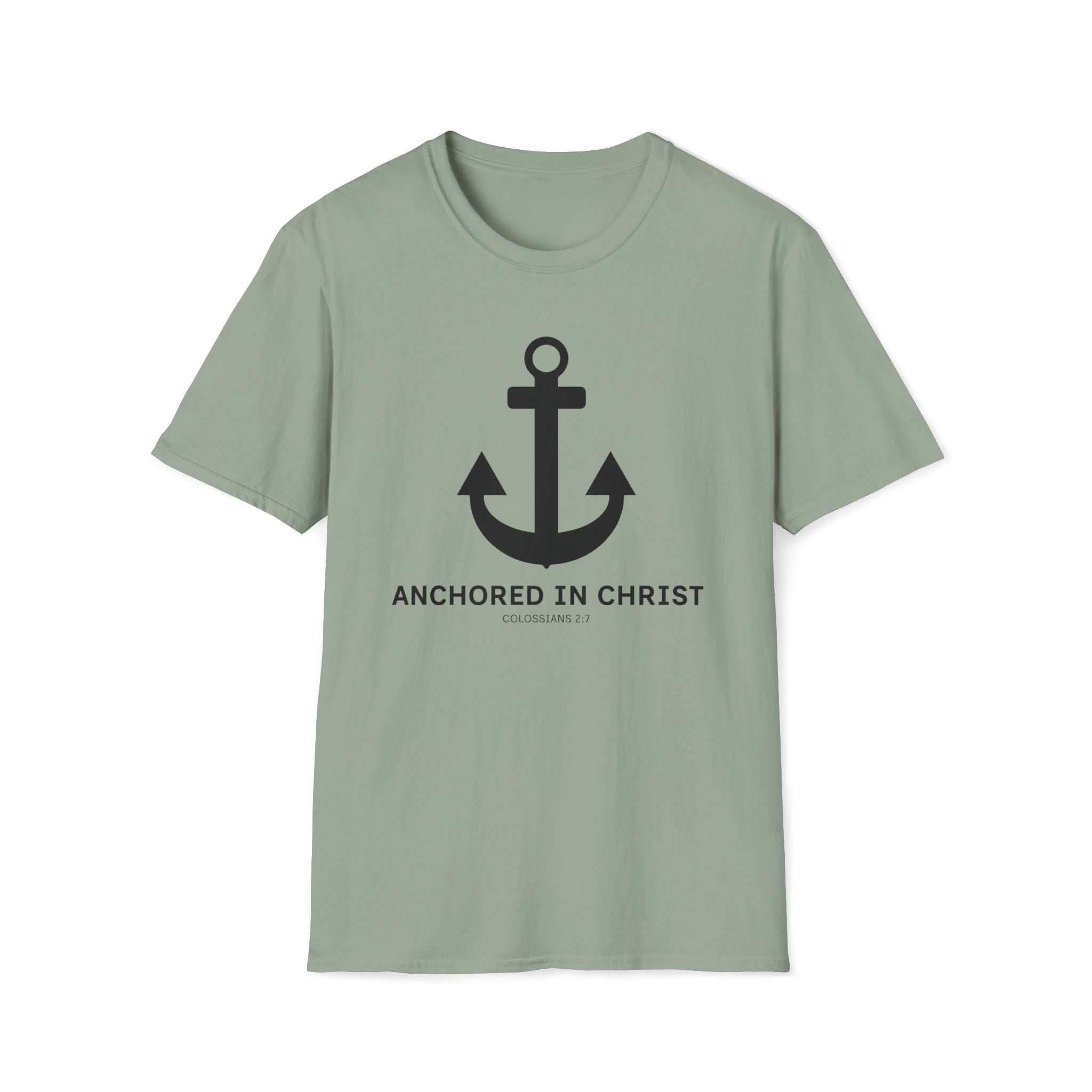 Anchored In Christ Anchor Graphic T-Shirt