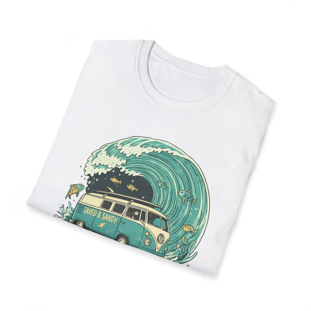 Parting the Waves Van Fish T-Shirt