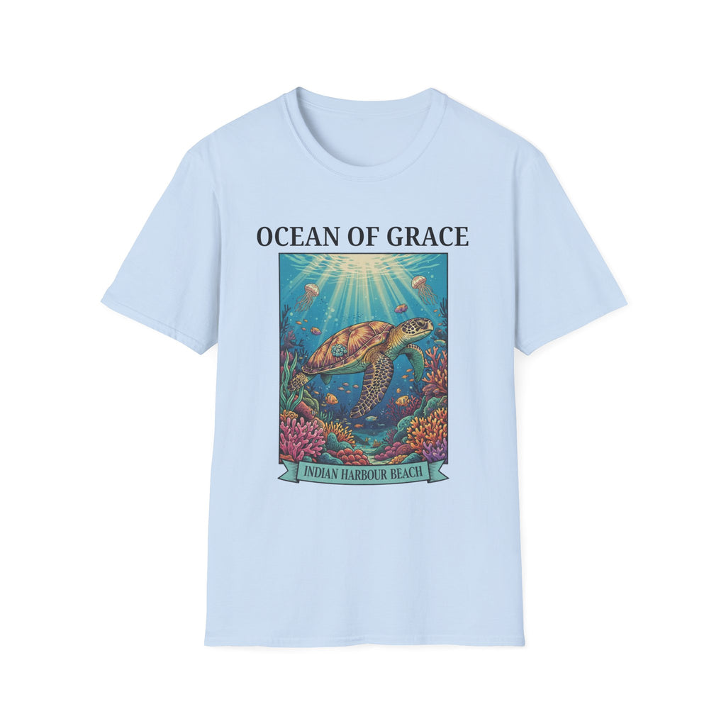 Ocean of Grace Sea Turtle Indian Harbour Beach - T-Shirt
