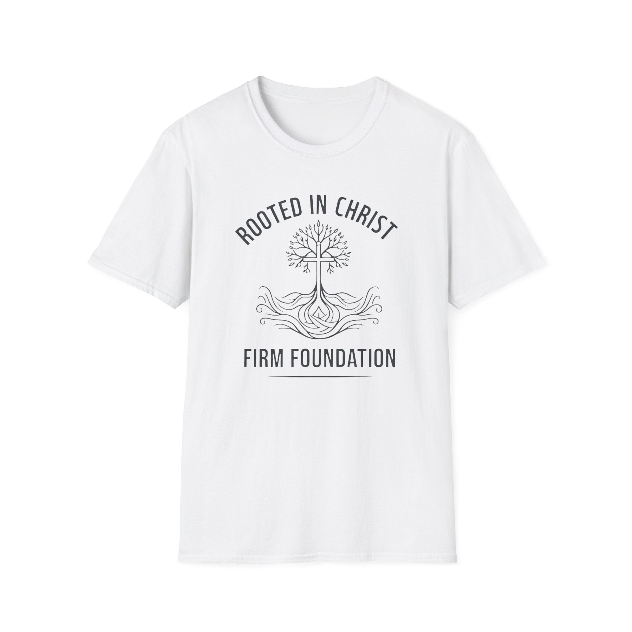 Rooted in Christ Firm Foundation - T-Shirt