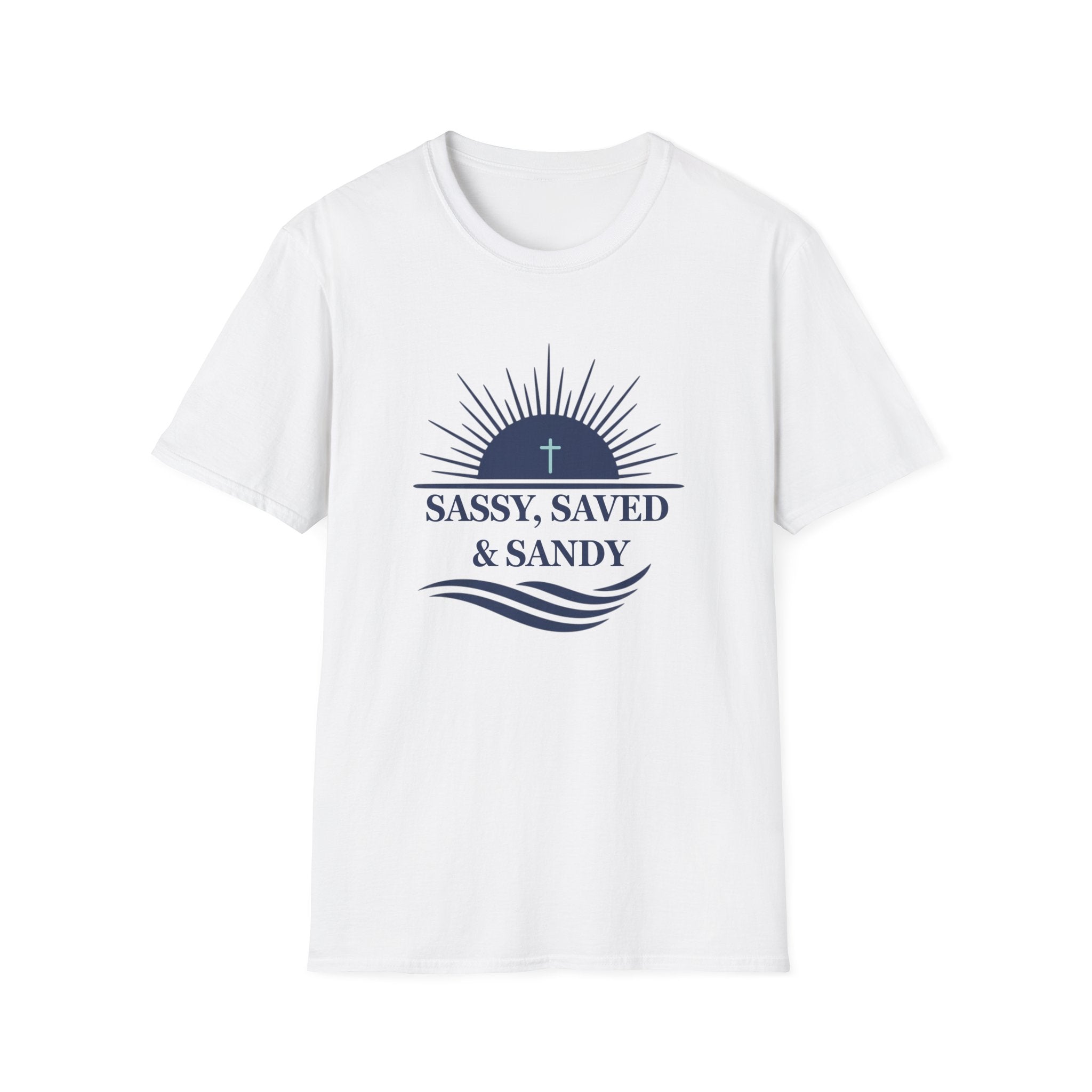Sassy Saved Sandy Ocean - T-Shirt