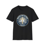 Mightier Than The Waves Psalm 93:4 Badge - T-Shirt