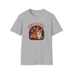 Corgi Paw Print T-Shirt