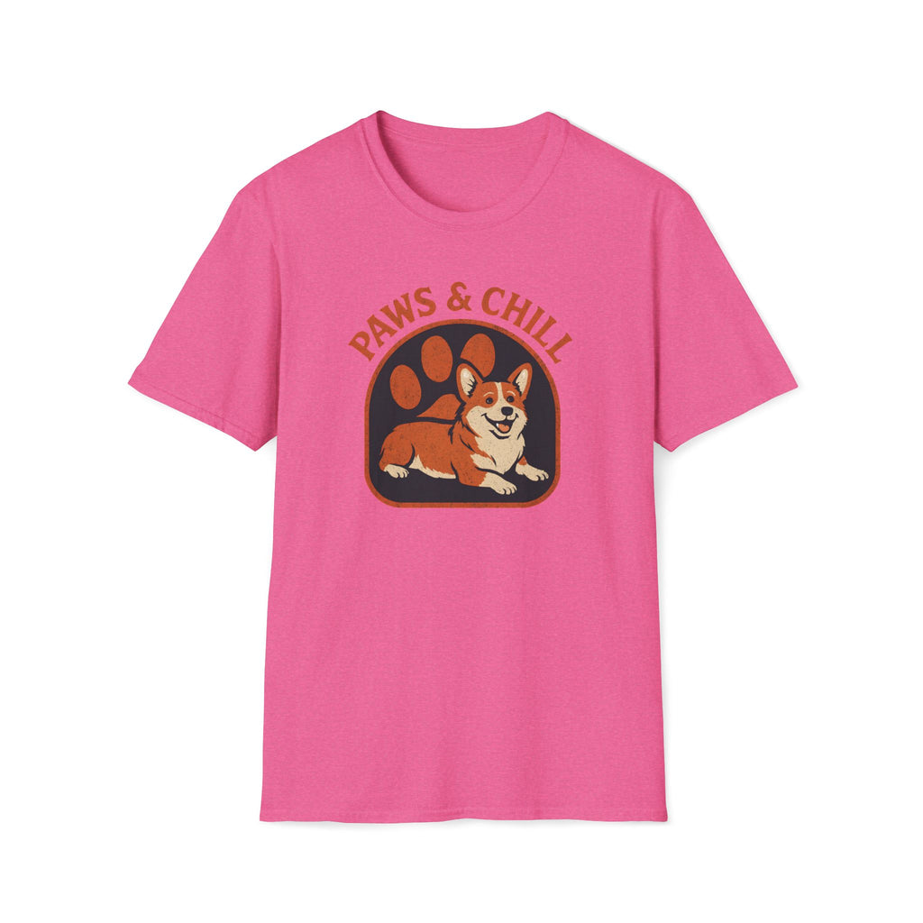 Corgi Paw Print T-Shirt