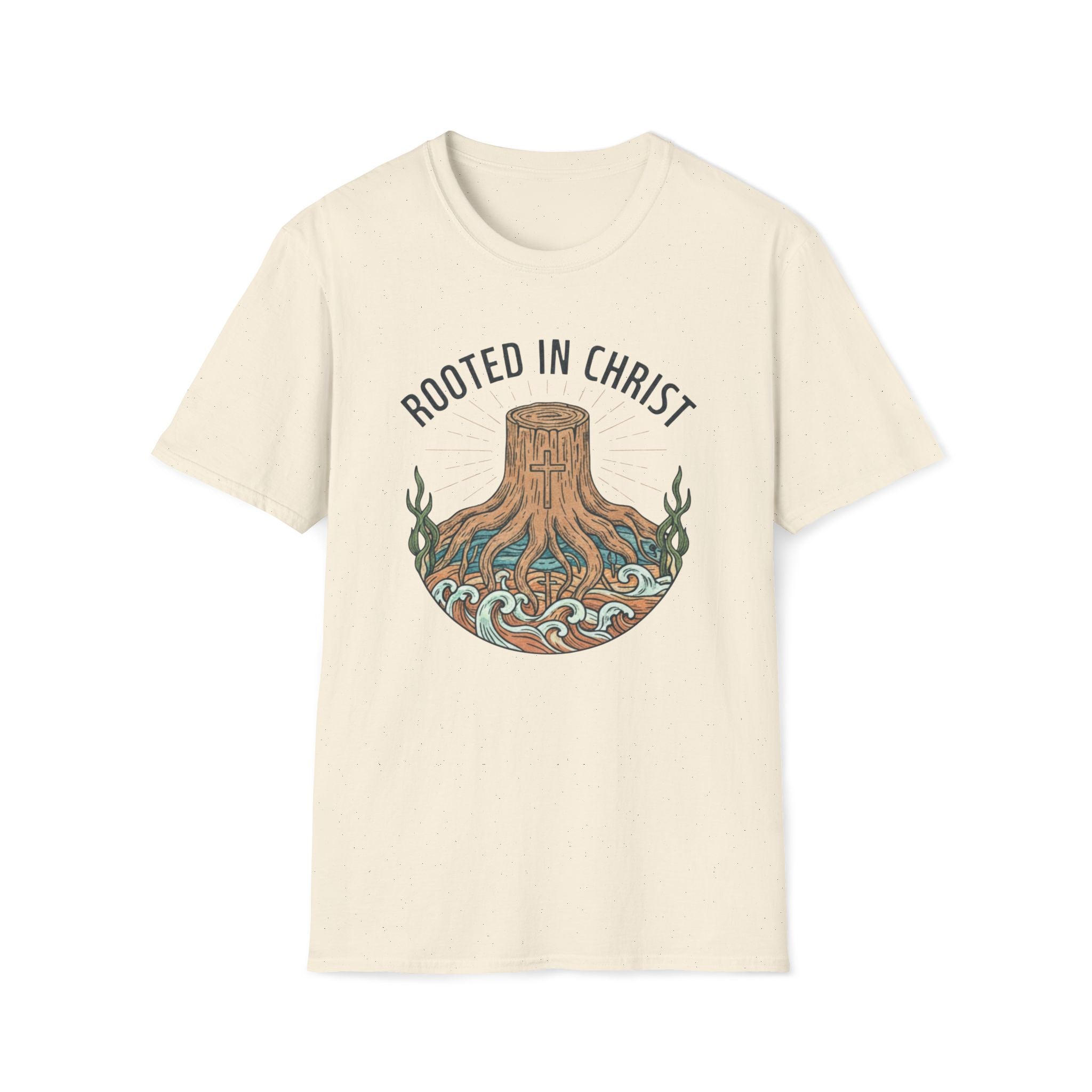 Rooted In Christ Tree Waves