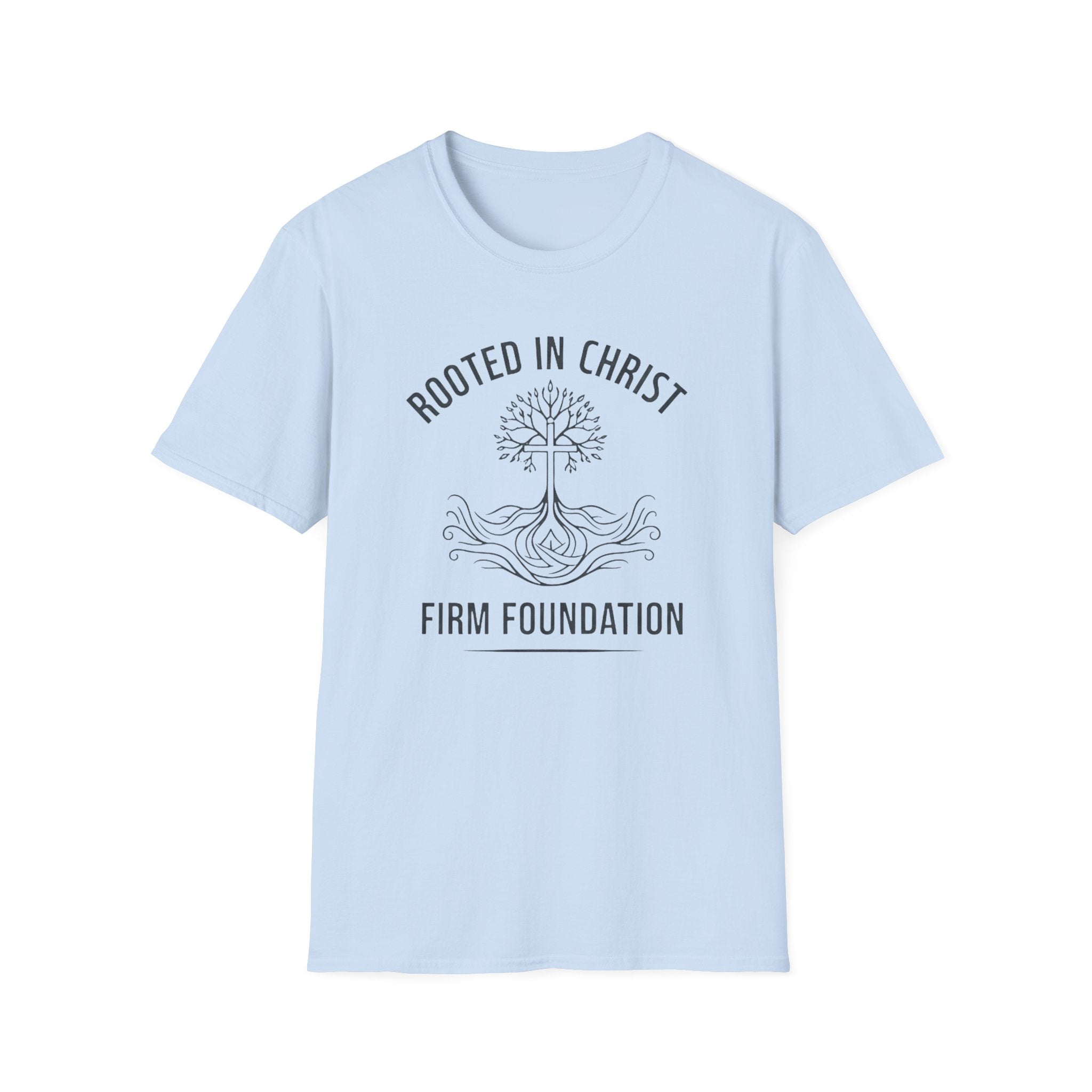 Rooted in Christ Firm Foundation - T-Shirt