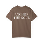 ANCHOR THE SOUL — Back Print Christian T-Shirt