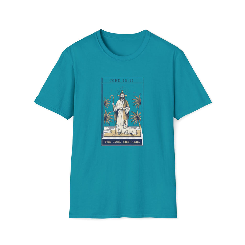 John 10:11 The Good Shepherd Card T-Shirt