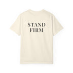STAND FIRM — Back Print Christian T-Shirt