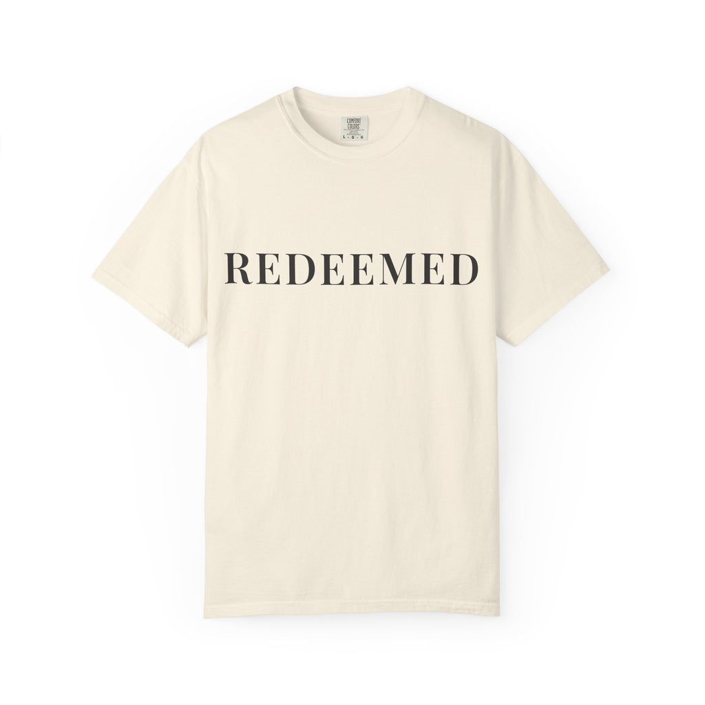 REDEEMED — Christian T-Shirt