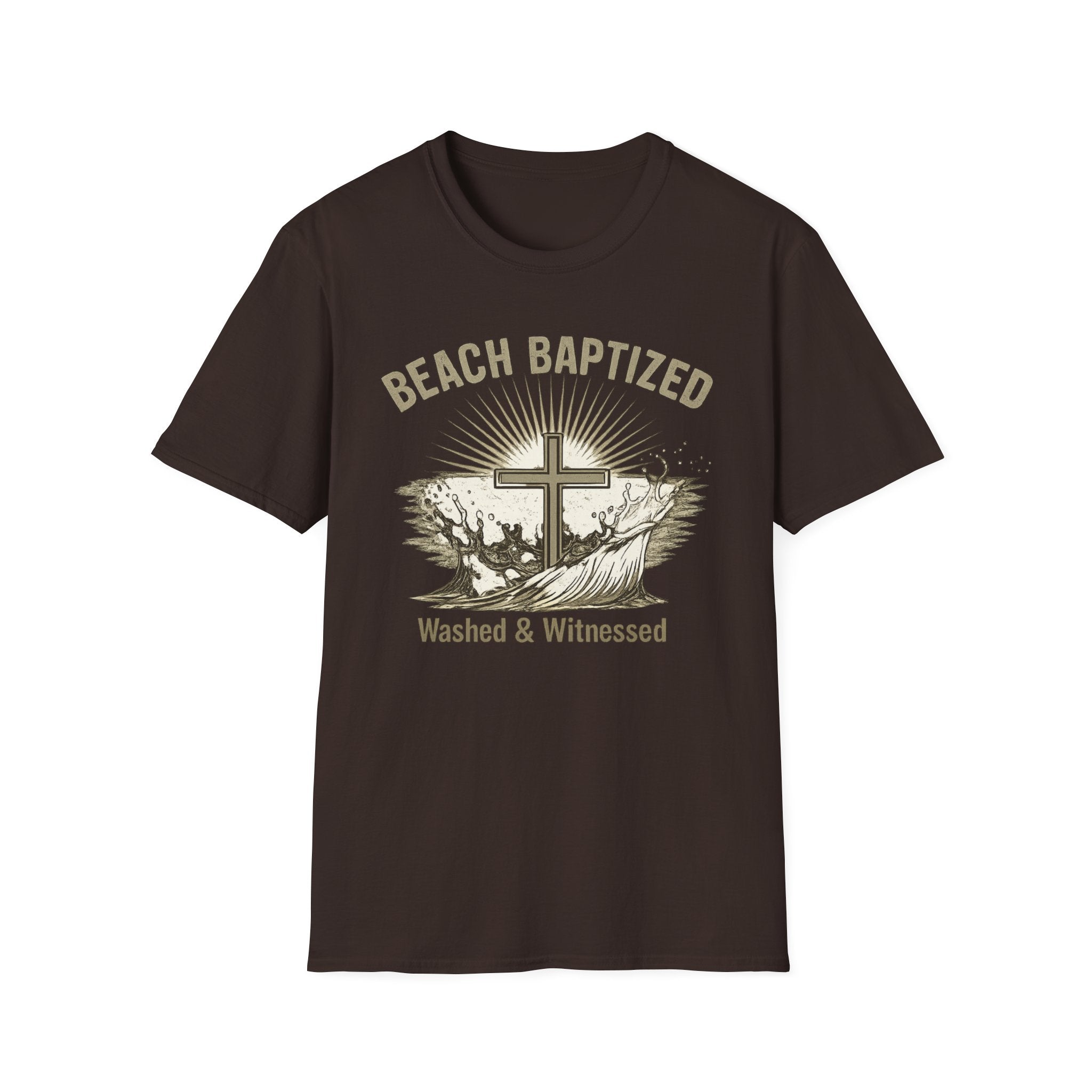 Beach Baptized Washed & Witnessed - T-Shirt