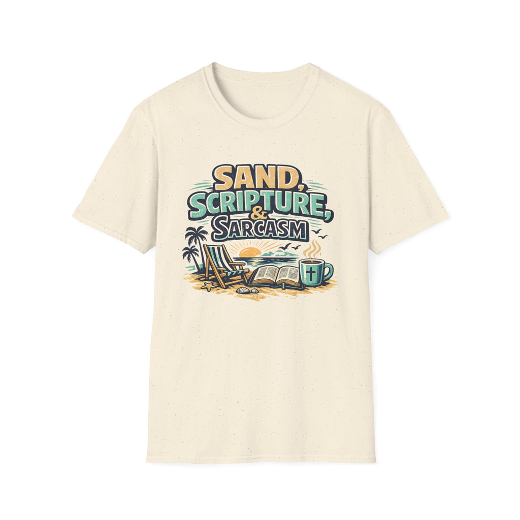 Sand Scripture & Sarcasm Beach Days - T-Shirt